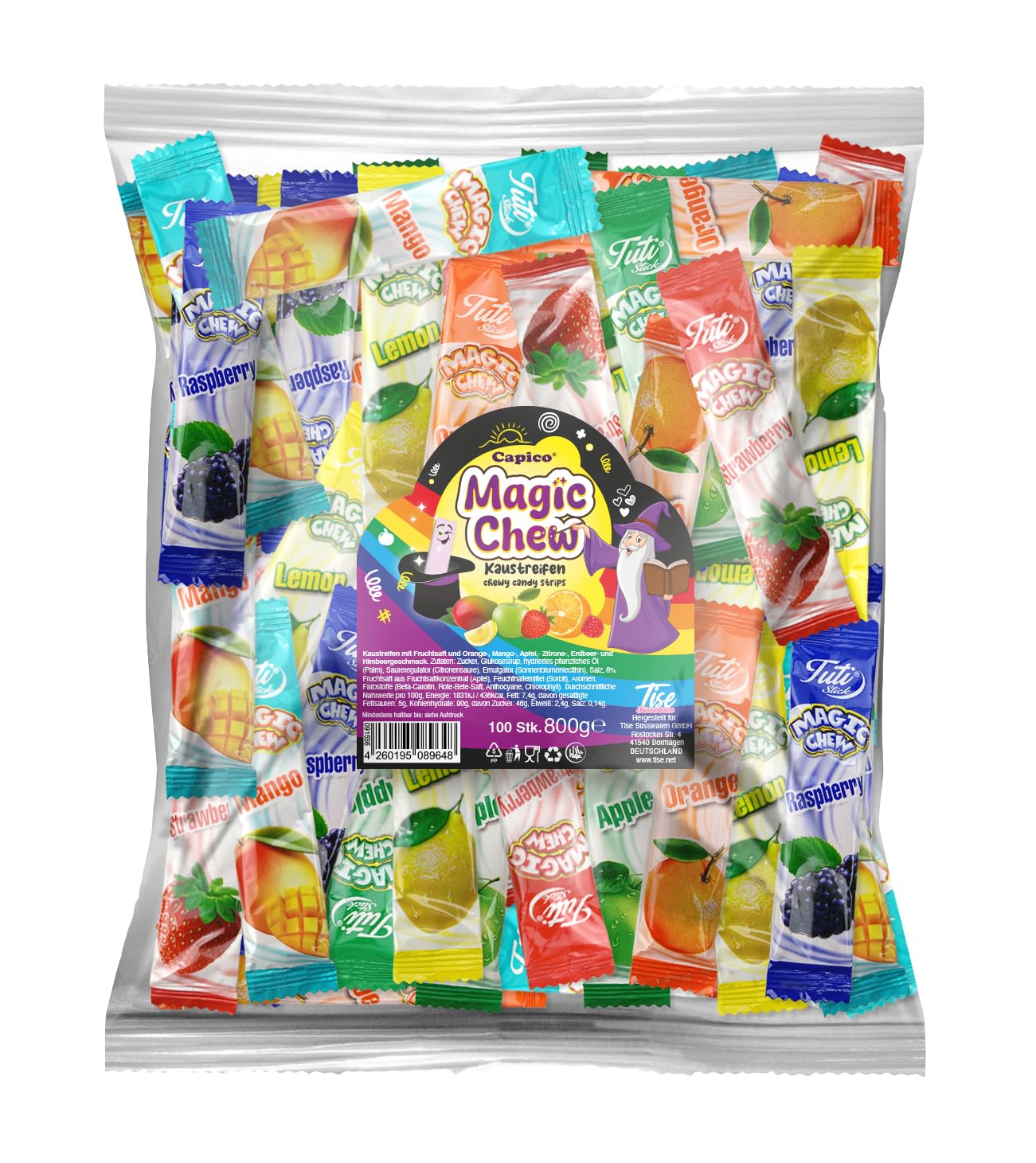 Magic Chew Kaustreifen – Fruchtige Kaustreifen