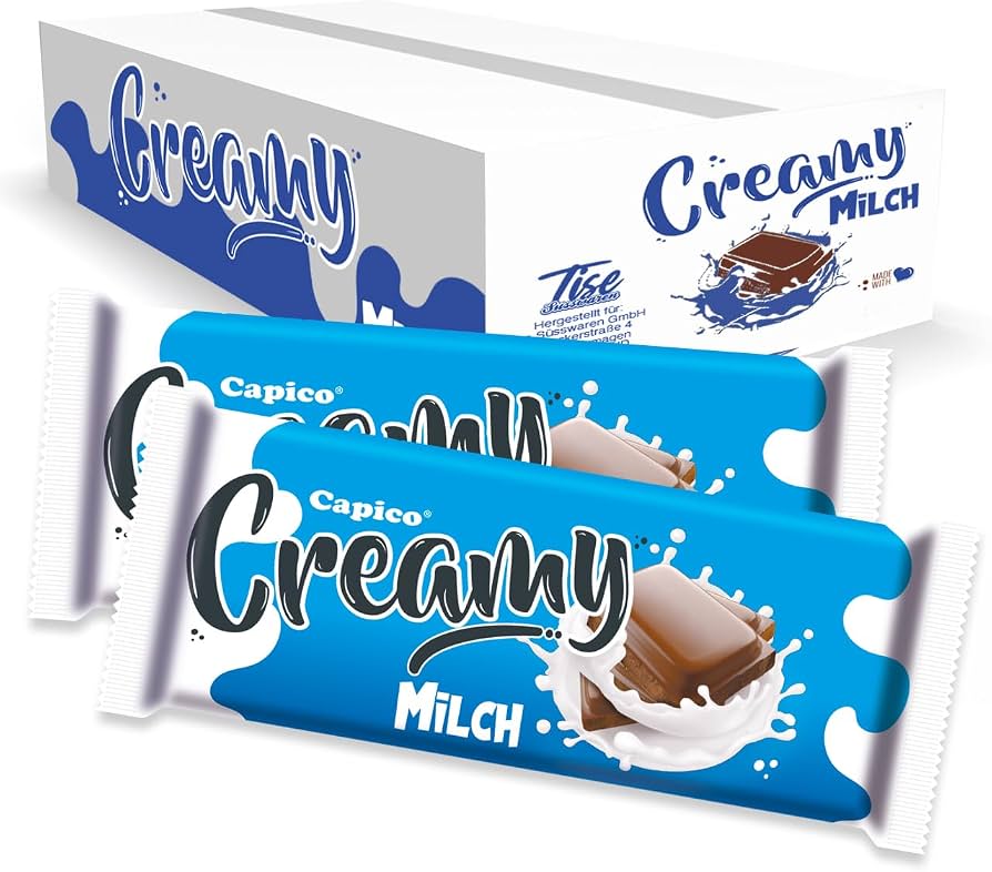 Creamy Milch Schokotafel – Süßwaren Sonderposten – MHD 01/2027