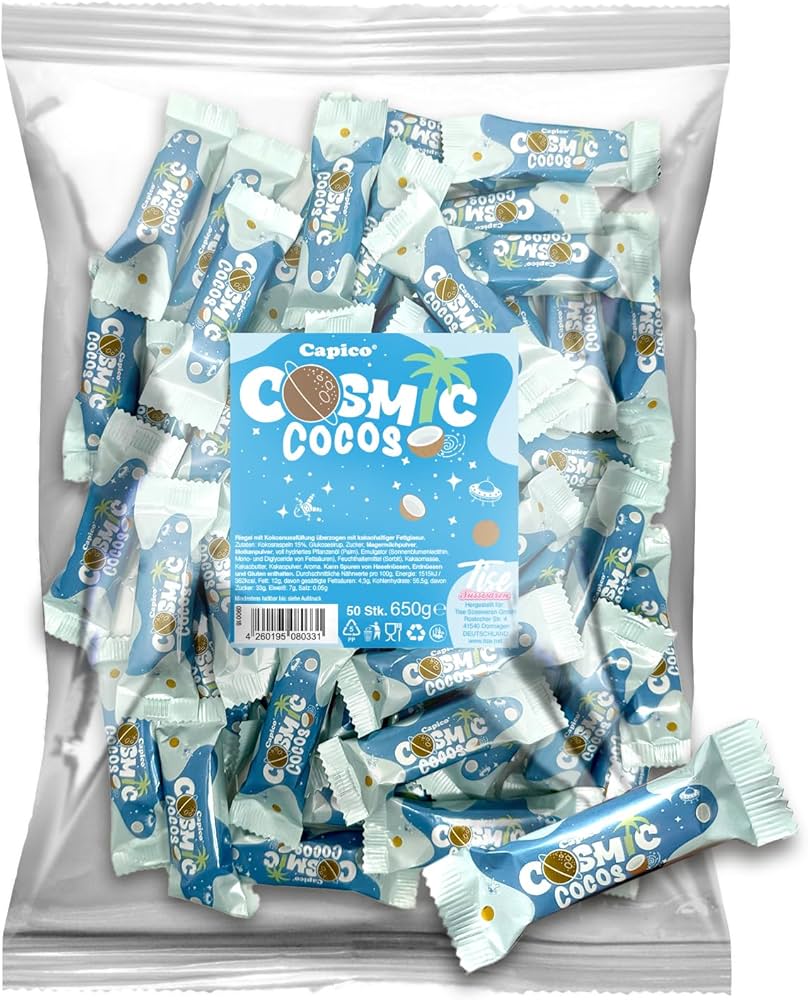 Capico Cosmic Cocos Riegel  – Kokosriegel mit Schokolade