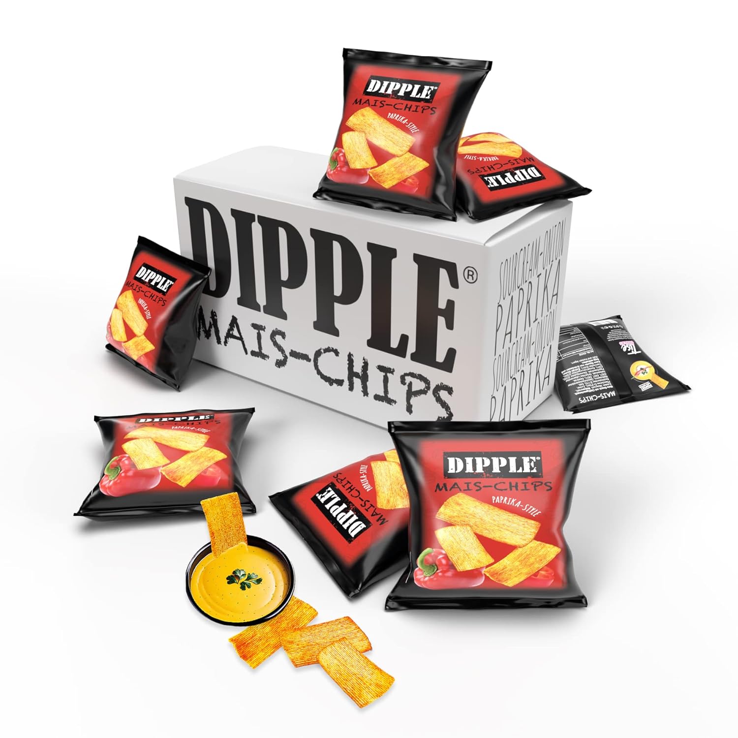 DIPPLE  – Mais-Chips Paprika