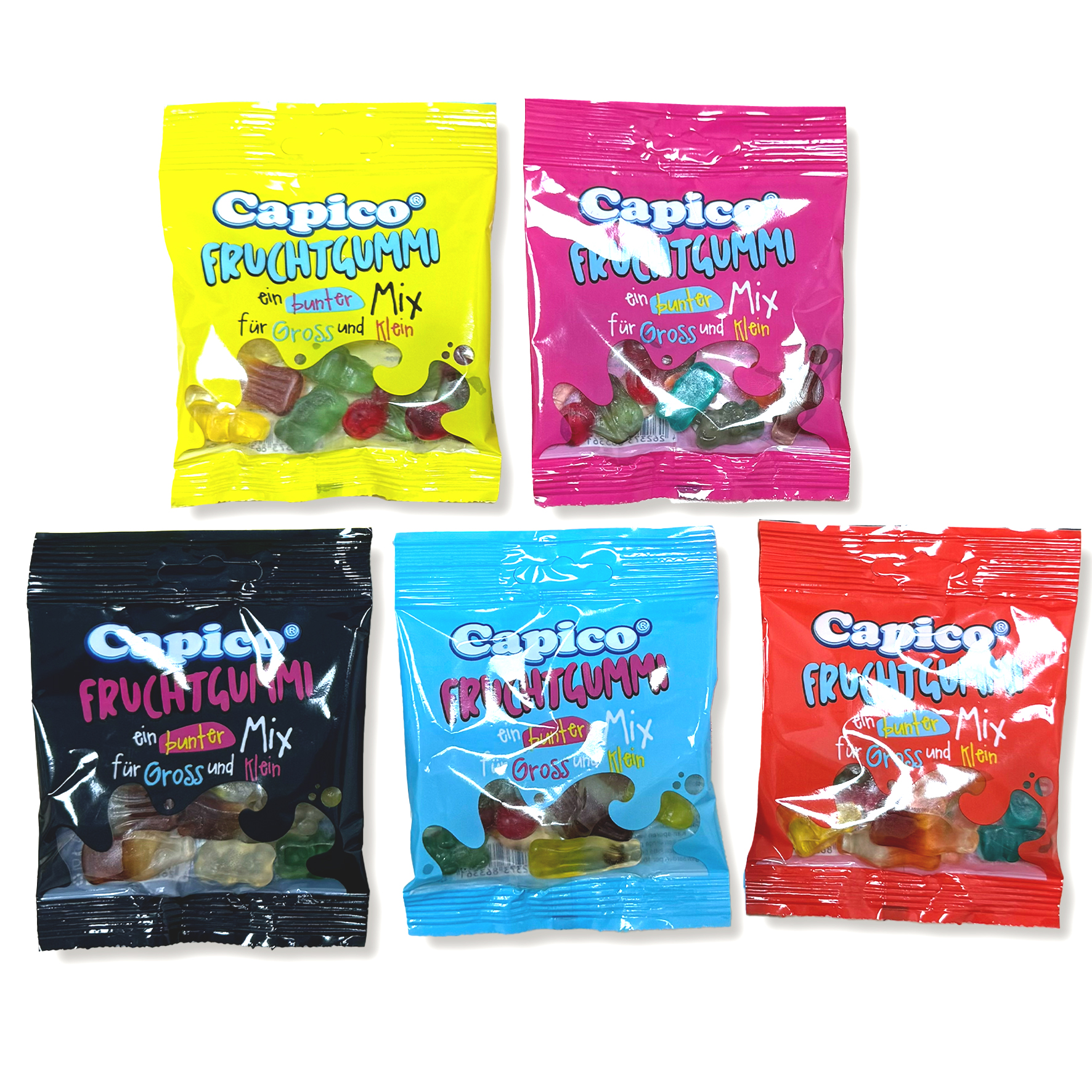 Fruchtgummi Mixbox - Große Beutel 27g – gemischte Auswahl