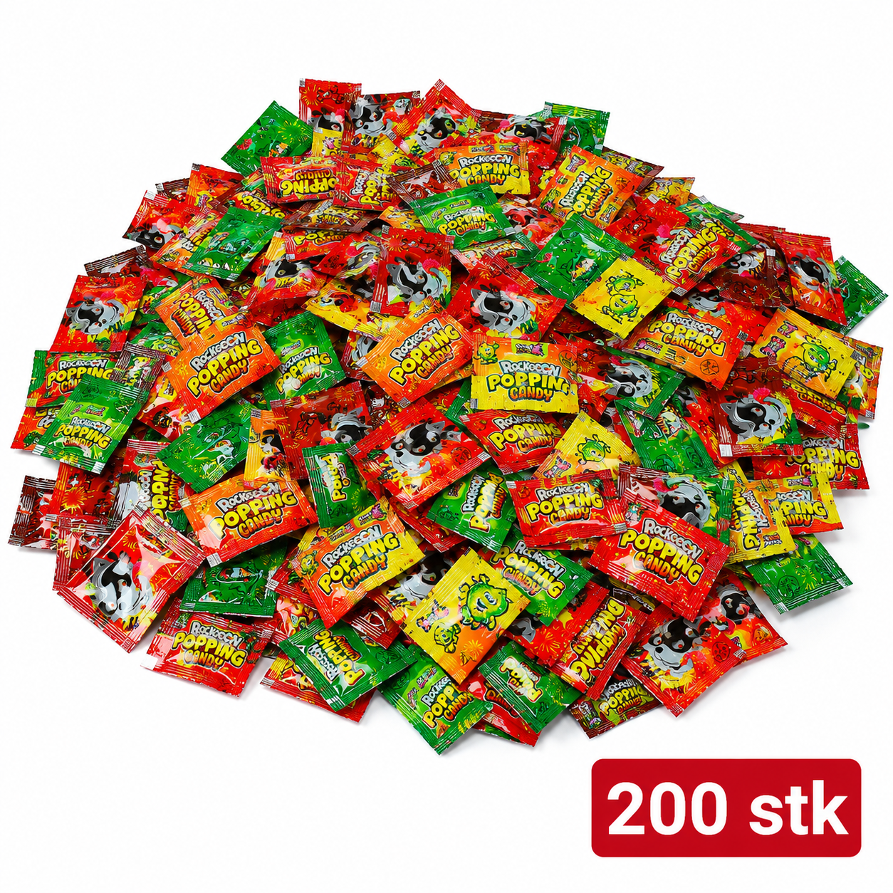 Popping Candy – einzeln verpackte Knisterpulver-Tüten
