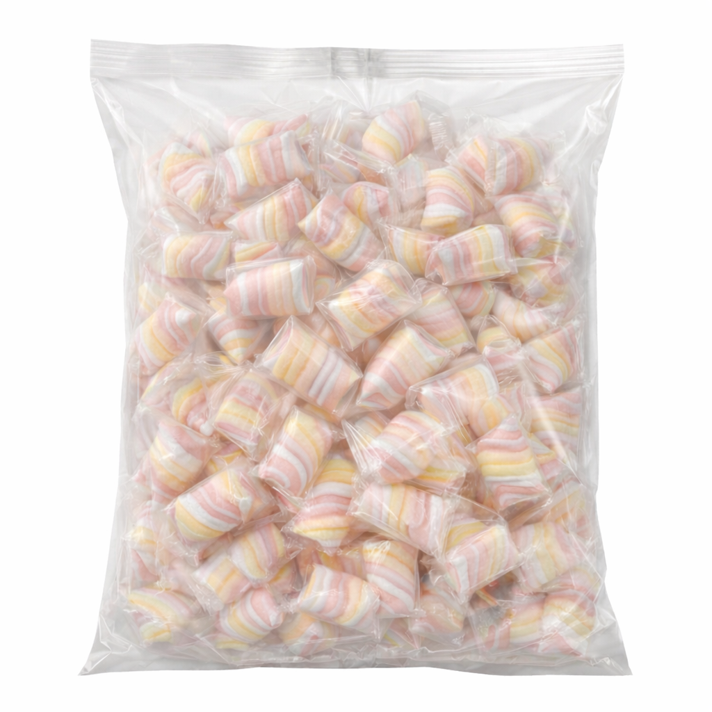 Marshmallow Twists – Bunte Marshmallows Zöpfe
