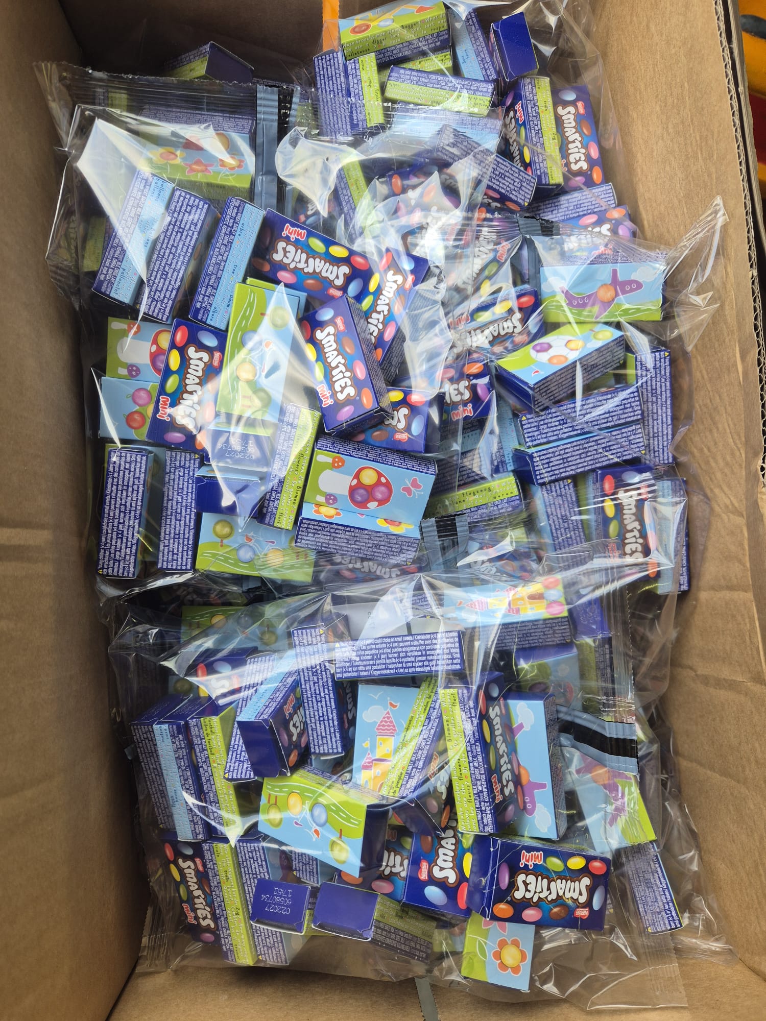 Smarties Mini – 9 kg Großpackung – 625 Schachteln – MHD 02/2027