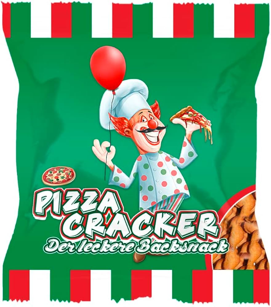 Pizza Cracker  – Herzhaftes Knabbergebäck